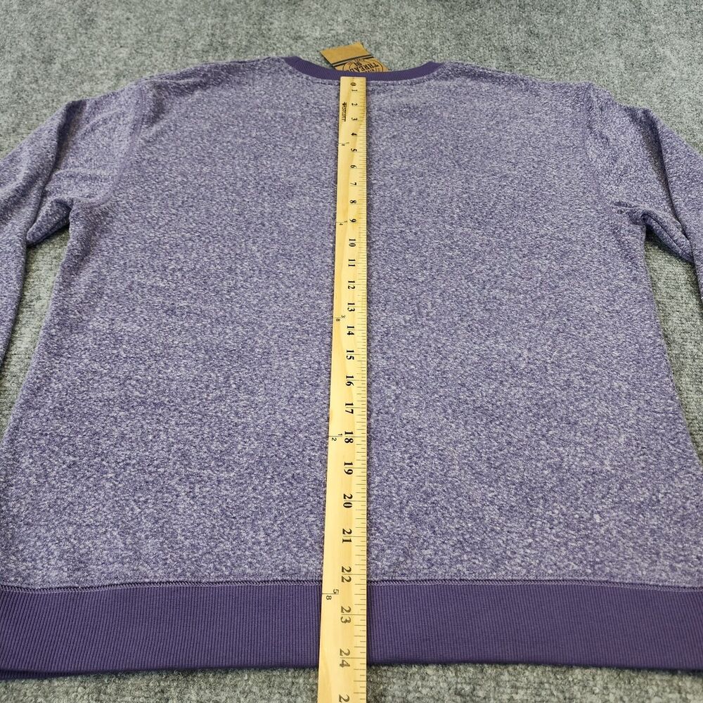 University of Clemson Tigers Sweatshirt Womens Medium Purple Long Sleeve Fleece - Picture 7 of 16